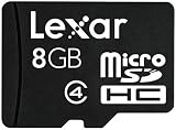 Micro-SD Card 8GB Lexar SDHC ohne Adapter
