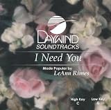 I Need You
