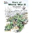 Story of World War II (Dover Coloring Books) by Peter F. Copeland