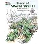 Story of World War 2 (Dover Coloring Book)
