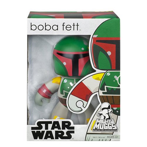 517DNK9PM5L Star Wars Mighty Muggs Vinyl Boba Fett Figure