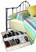 Closet Complete 22025 Natural Canvas Under-the-Bed Shoe Organizer