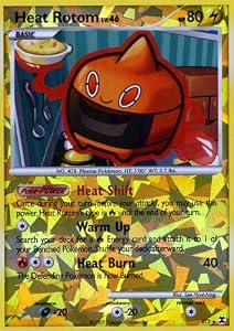 Pokemon Platinum Rising Rivals #RT3 Heat Rotom LV.46 Secret Holofoil Card [Toy]