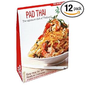 Spaa Natural Foods Pad Thai Stir-Fry Noodle Kit, 9.9-Ounce (Pack of 12)