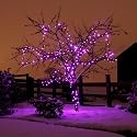 240er LED Lichterkette pink, Innen- und Außenbereich - verknüpfbar