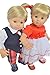 CHRISTMAS SET FOR AMERICAN GIRL DOLLS BITTY TWINS