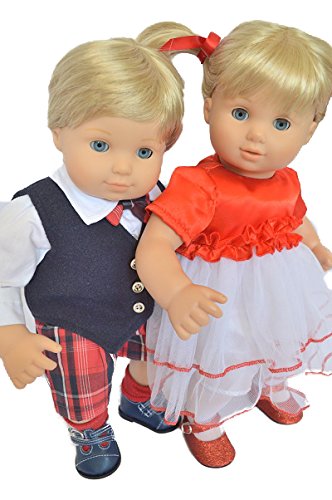 CHRISTMAS SET FOR AMERICAN GIRL DOLLS BITTY TWINS