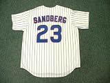 RYNE SANDBERG Chicago Cubs Majestic Home Baseball Jersey
