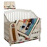 Two by Two 6-Piece Crib Bedding Set