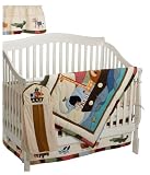 Two by Two 6-Piece Crib Bedding Set