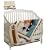 Two by Two 6-Piece Crib Bedding Set