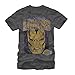 Marvel Men's Marvel Laker Metal T-Shirt