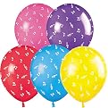 Music Notes Latex Balloons