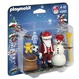 Playmobil - 4890 - Père Noël et bonhomme de neige