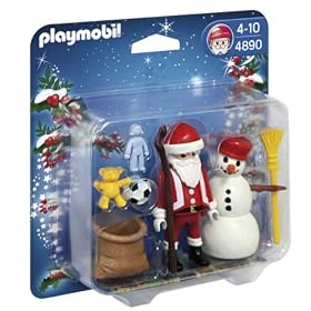 Playmobil Santa Claus with Snowman