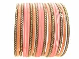 Beachcombers! Ethnic Glass Indian Wedding Bridal Bollywood Bangles Belly Dance Bracelets Set