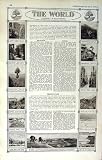 WORLD RAINFALL VEGITATION MAP 1922 ALPS JAVA DESERT java