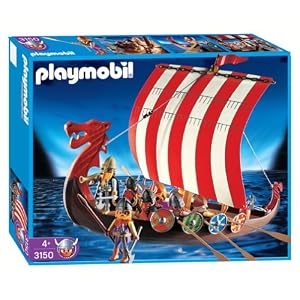 Playmobil Viking Longboat by 