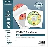 Burlington CD Envelopes (Model 00525, 100-Count)