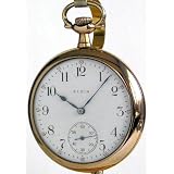 #D14E Elgin Antique Gold Filled Historical Pacific Coast Boxing Championship Inscription Pocket... by Elgin