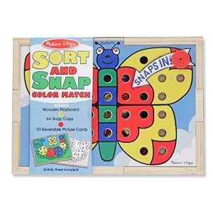 Melissa & Doug Sort and Snap Color Match