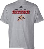 Philadelphia 76ers Grey adidas True T-Shirt