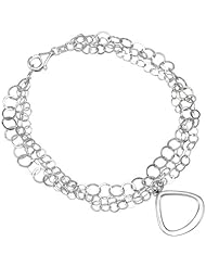Sterling Silver Multi Strand Bracelet, 7.5