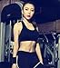 Mirity Women's Racerback Sports Bra - High Impact Workout Gym Activewear Bras