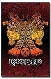 Rock Band (Tiger) Video Game Poster Print - 24" X 36"