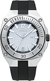 VERSUS (ヴェルサス) 腕時計 STEALTH ステルス シルバーカーボン A09LBQ902 A009 メンズ