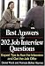 Best Answers to 202 Job Interview Questions: Expert Tips to Ace the Interview and Get the Job Offer
