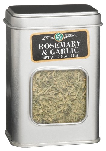 Dean Jacobs Rosemary & Garlic, 2.3-Ounce Tins (Pack of 6) by Gourmet Dipping Oils