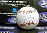 Dan Uggla Autographed/Hand Signed MLB Baseball