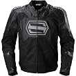 Shift Racing Streetfighter Hybrid Men's Leather/Textile Sports Bike Motorcycle Jacket