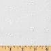 44'' Wide Embroidered Puckered Eyelet White Fabric By The Yard