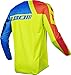 Fox Racing 180 Nirv Men's Off-Road Motorcycle Jerseys - Yellow/Blue/Medium