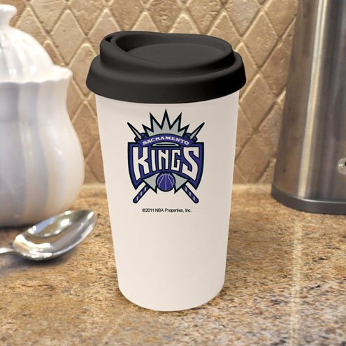 NBA Sacramento Kings Logo Travel Mug