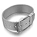 INBLUE Men's Stainless Steel Bracelet Bangle Cuff Silver Tone Belt Buckle Mesh