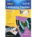 Fellowes A3 80 Micron Matt Laminating Pouches (Pack of 100)