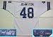 Daryl Johnston, Dallas Cowboys NFL Autographed White Throwback Jersey