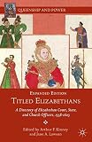 Titled Elizabethans : a directory of Elizabethan court, state, and church officers, 1558-1603