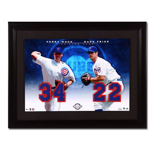 Chicago Cubs - Kerry Wood & Mark Prior Upper Deck MLB Jersey Numbers Collection