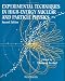Book Experimental Techniques in High-Energy Nuclear and Particle Physics