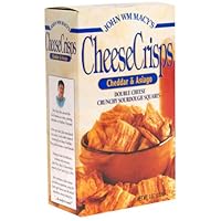 Macys, Cheese Crisp Asiago Cheddar, 4.5-Ounce (12 Pack)