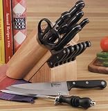 15pc Cutlery Set in Wood Block