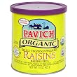 Pavich Organic Select  Thompson Seedless Raisins, 15-Ounces (Pack of 12)