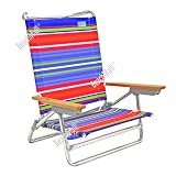 High Back Rio Beach Chair - 5 position LayFlat
