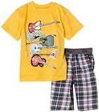 Wes and Willy Boys 2-7 Guitars Pajamas