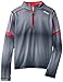 ASICS Little Boys' Long Sleeve Fade 1/4 Zip Subm