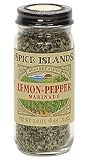 Spice Islands Lemon Pepper Marinade, Gourmet Blend, 2.4-Ounce Container (Pack of 4)